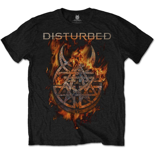 Disturbed T-Shirt Burning Belief - Ireland Vinyl