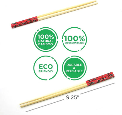 Elvis Bamboo Chopsticks Set