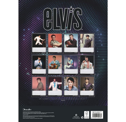 Elvis Presley 2027 A3 Calendar
