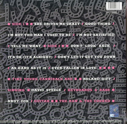 Fine Young Cannibals The Raw & The Cooked