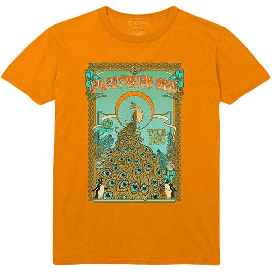 Fleetwood Mac Shirt - Peacock (Orange) Shirts
