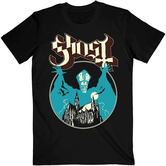 Ghost Blue Papa Castle T-Shirt Shirts
