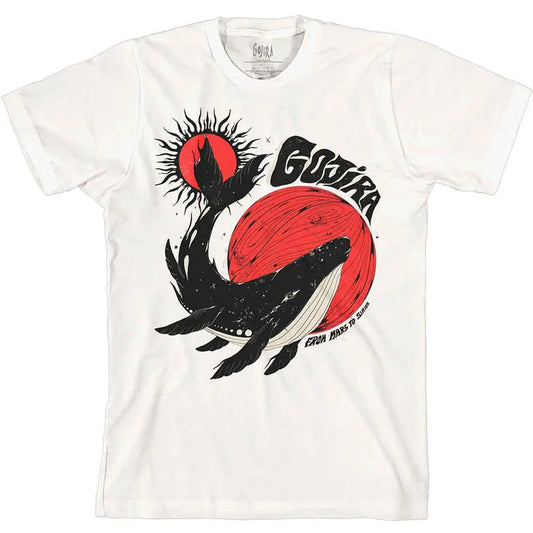 Gojira Shirt: Whale (White) Shirts