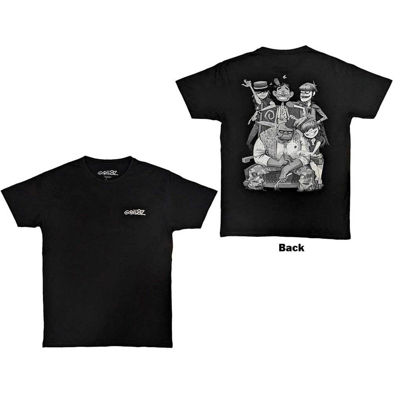 Gorillaz Shirt: Pocket Spray Shirts