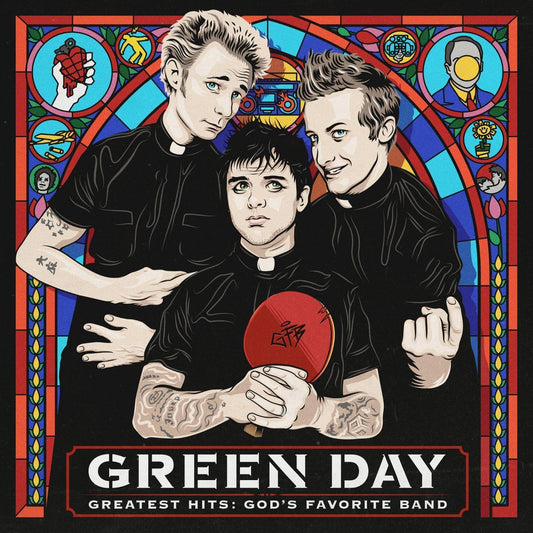 Green Day Greatest Hits God's Favorite Band LP