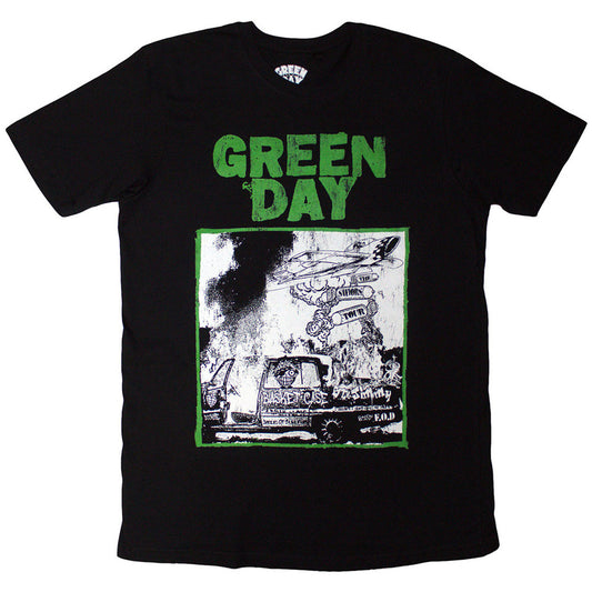 Green Day Shirt: Riot Trio Shirts