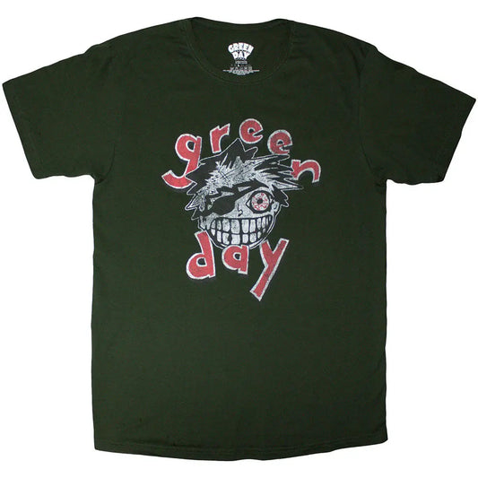 Green Day Shirt Eye Patch Shirts