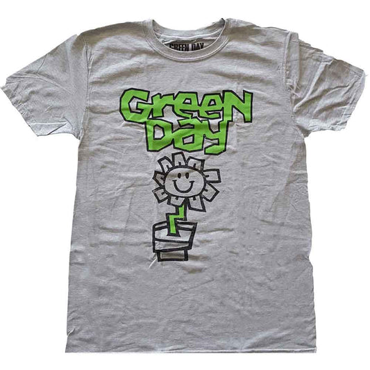 Green Day Shirt Flower Pot Shirts