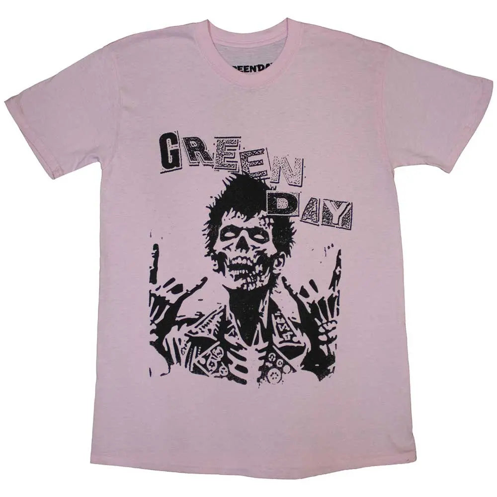 Green Day Shirt Saviour Zombie (Pink) Shirts