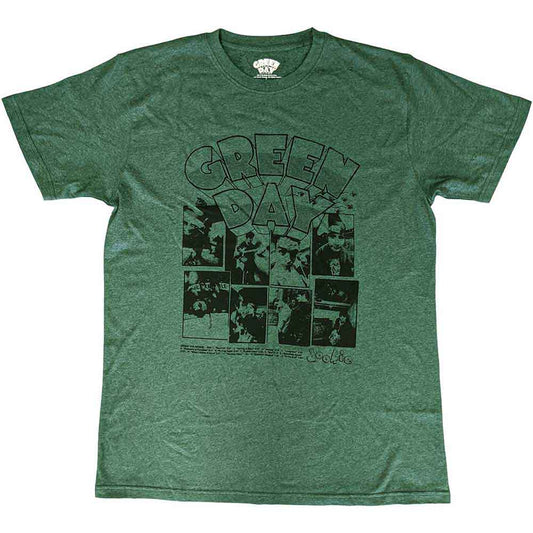 Green Day T-Shirt Dookie Frames Shirts
