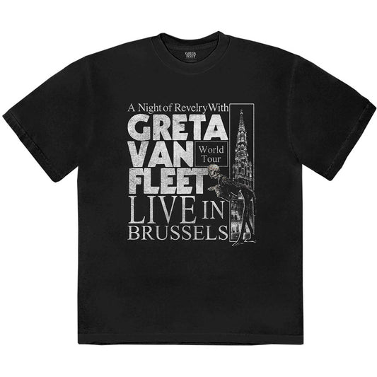 Greta Van Fleet T-Shirt Night of Revelry - Ireland Vinyl
