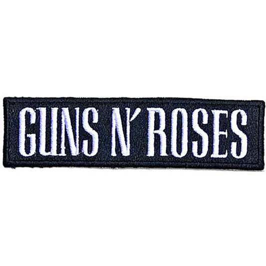 Guns N' Roses Patch Text Logo Shirts Ireland Vinyl