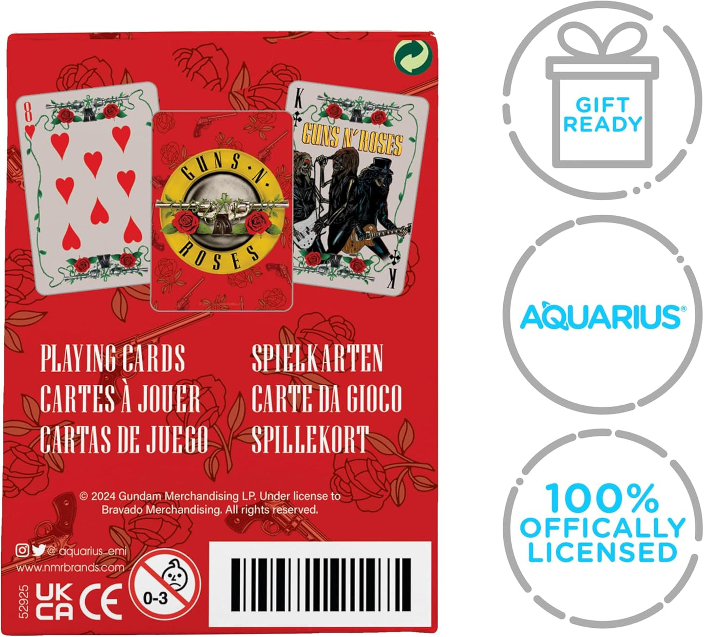 Guns N' Roses Playing Cards