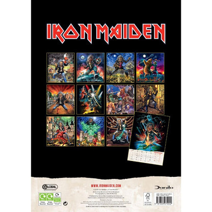 Iron Maiden 2026 A3 Official Calendar
