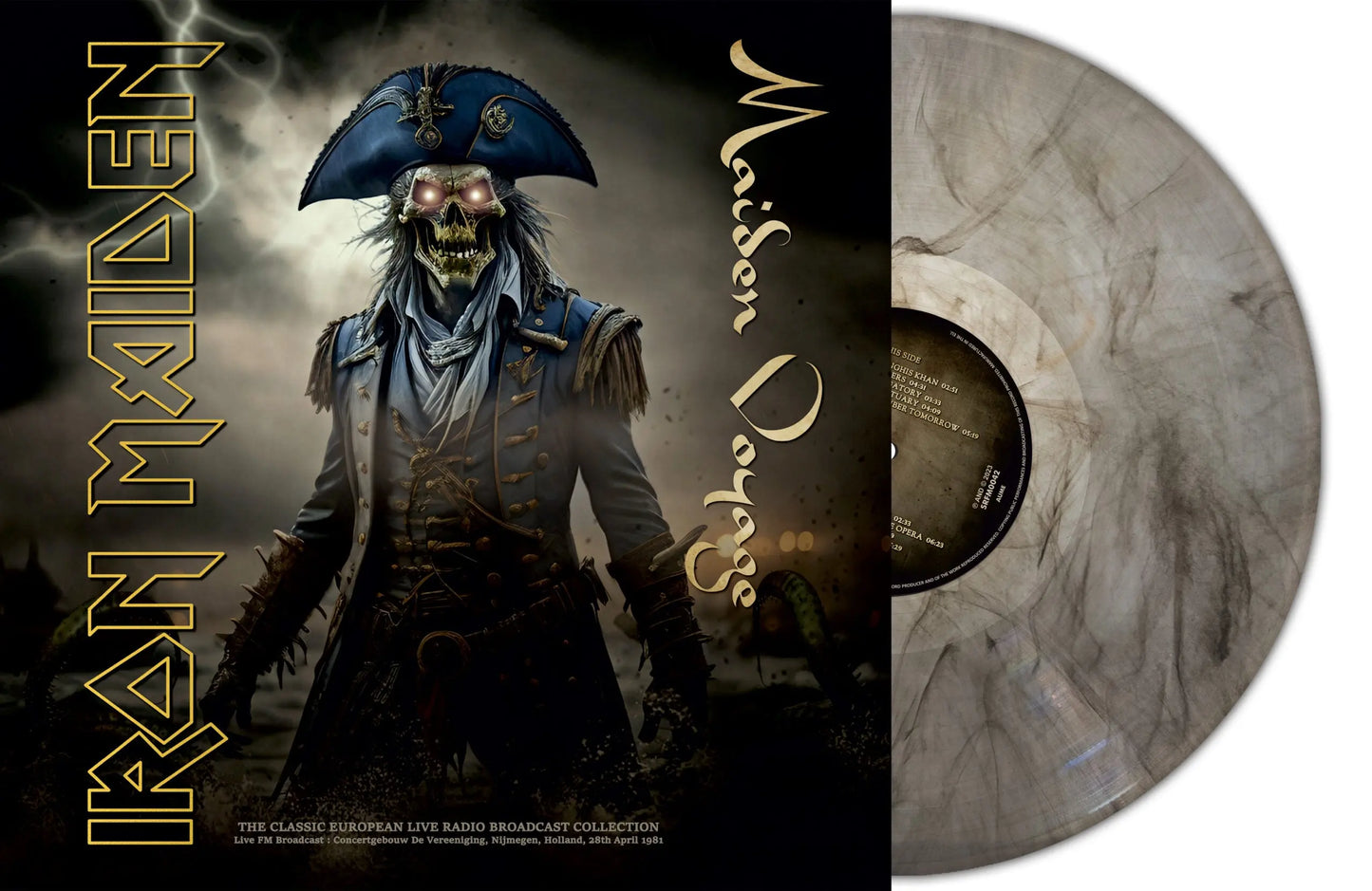 Iron Maiden Maiden Voyage (Grey Marble Vinyl)