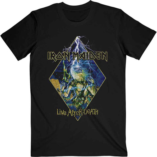 Iron Maiden Shirt: Live After Death Diamond Shirts