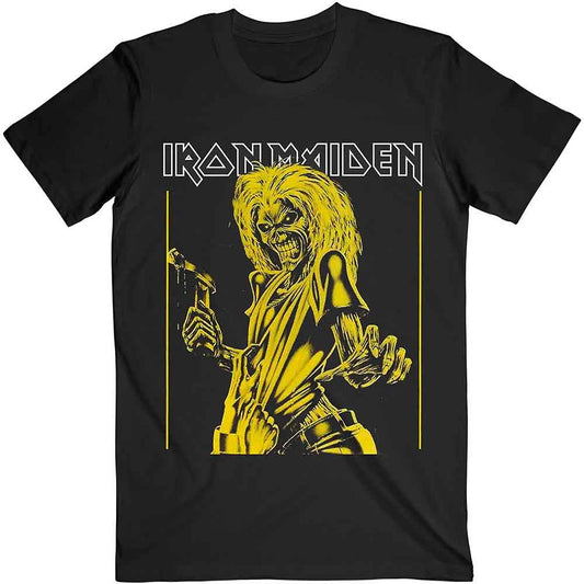 Iron Maiden Shirt - Yellow Eddie Shirts