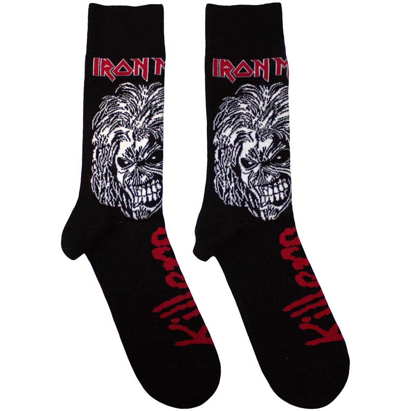 Iron Maiden Socks: Killers Shirts