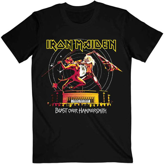 Iron Maiden T-Shirt Beast Over Hammersmith Eddie & Devil Tonal Shirts