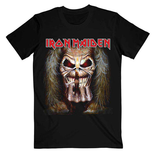 Iron Maiden T-Shirt Eddie Candle Finger - Ireland Vinyl