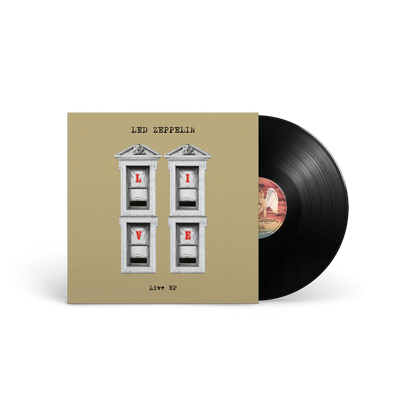 Led Zeppelin Live EP (Black Vinyl)