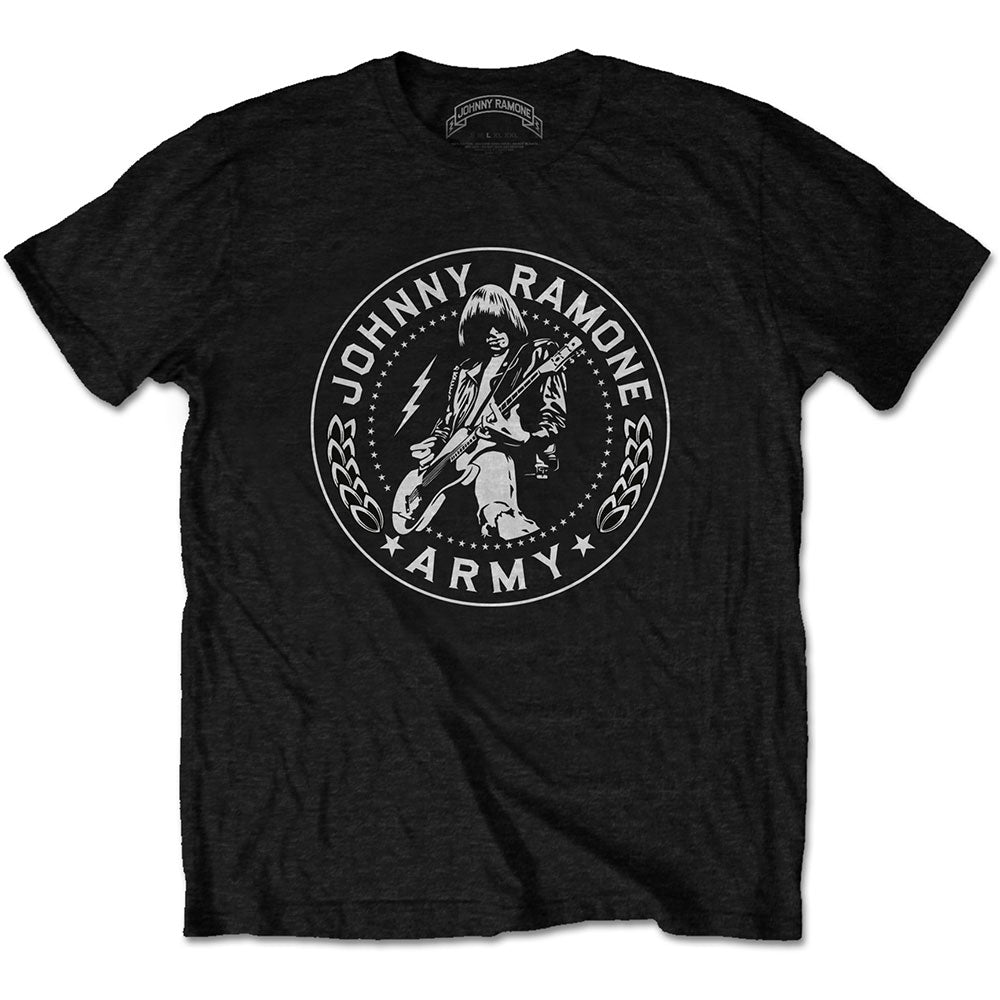 Johnny Ramone T-Shirt: Army Seal - Ireland Vinyl