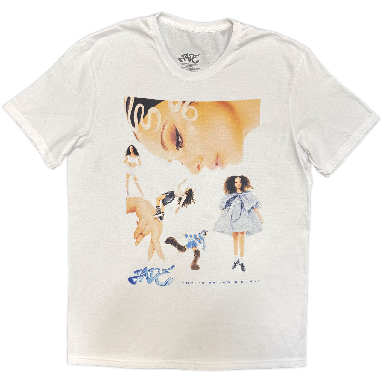 Jade Stone Wash Shirt That's Showbiz Baby (White) Shirts