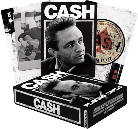Johnny Cash Playing Cards