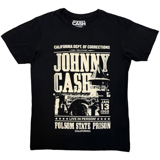 Johnny Cash Premium Carbon T-Shirt: Prison Poster Shirts