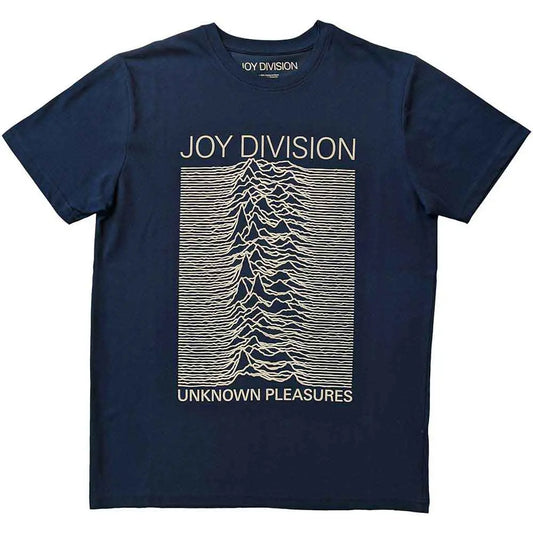 Joy Division T-Shirt: Unknown Pleasures NAVY Shirts