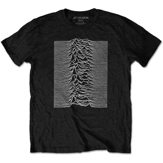 Joy Division T-Shirt Unknown Pleasures (Back Print) Shirts