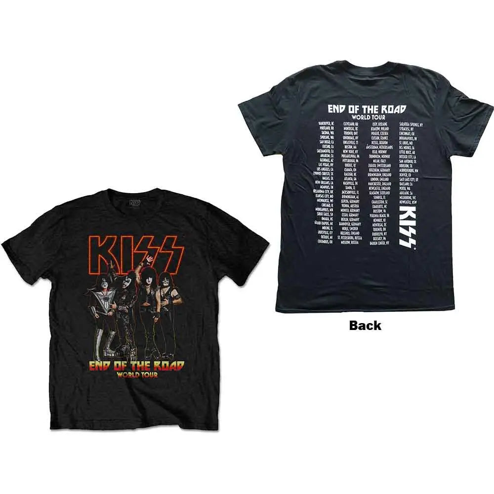 KISS Shirt End Of The Road Tour Shirts