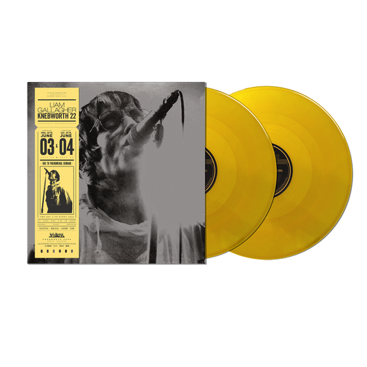 Liam Gallagher Knebworth (Yellow Sun LP) - Ireland Vinyl