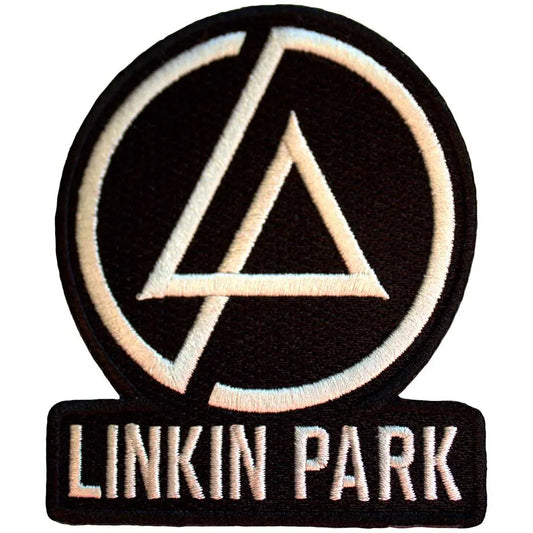 Linkin Park Woven Patch Concentric Text Logo