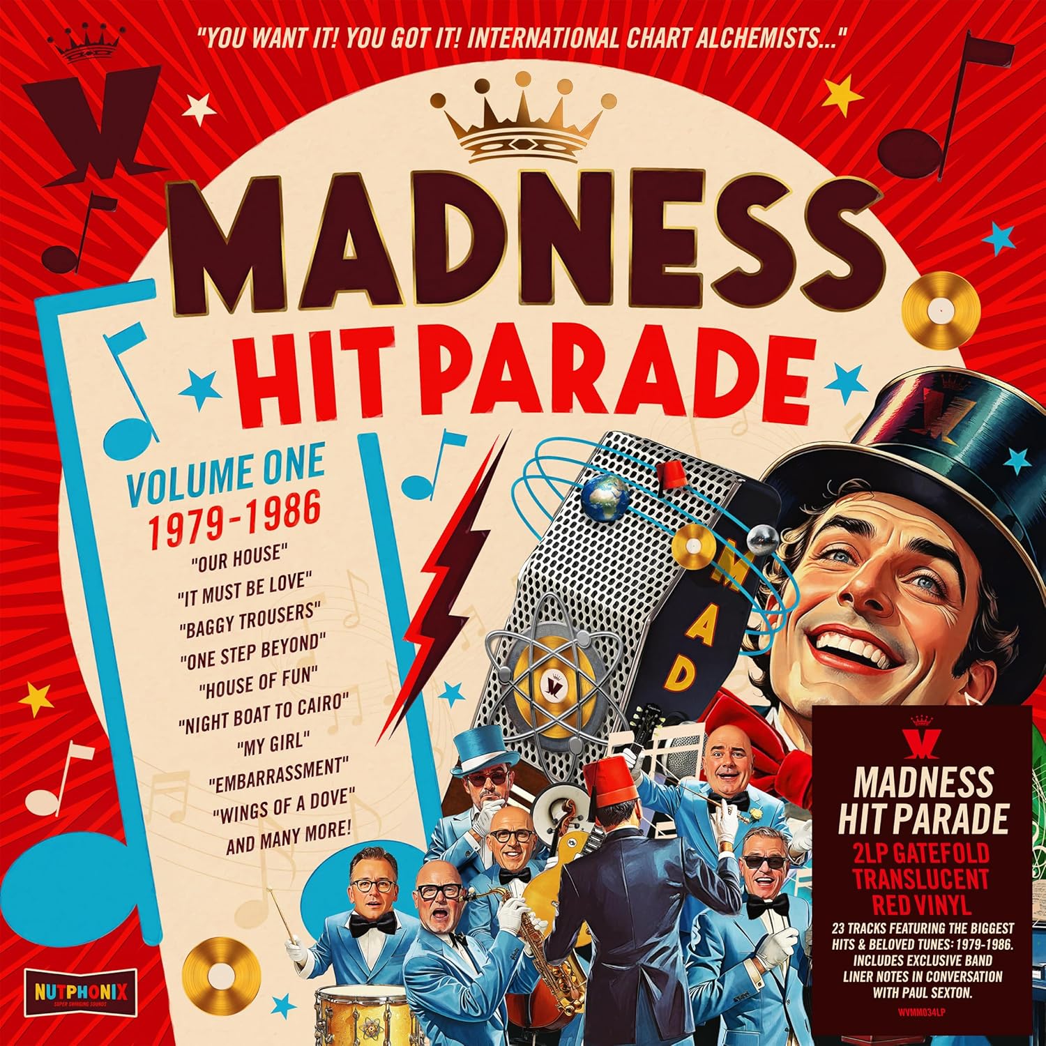 Madness Hit Parade 2 LP Red
