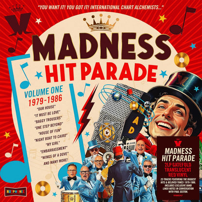 Madness Hit Parade 2 LP Red