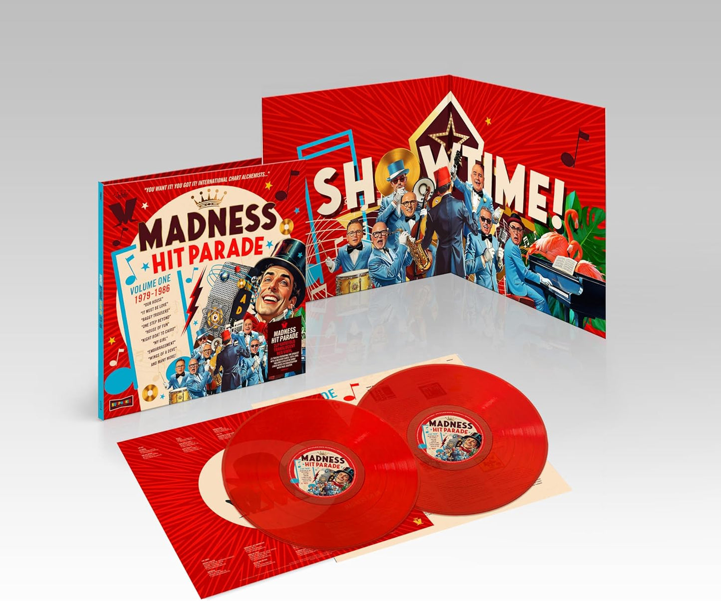 Madness Hit Parade 2 LP Red