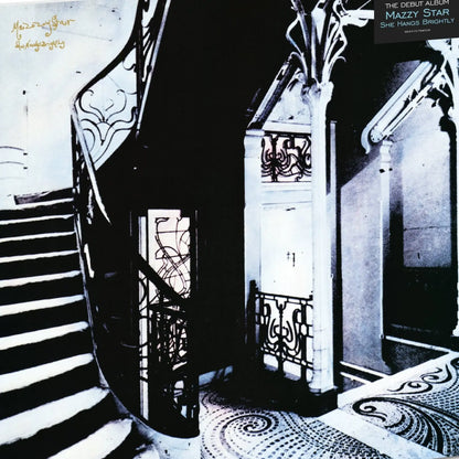 Mazzy Star She Hangs Brightly (Aqua + Black Marble)