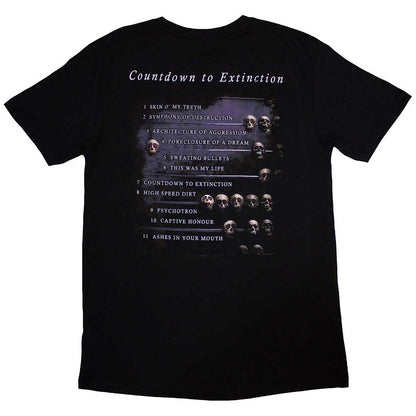 Megadeth T-Shirt: Countdown to Extinction Shirts