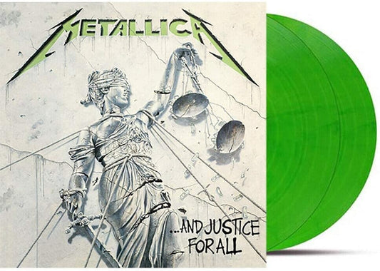 Metallica ...And Justice For All (Dyers Green Coloured Vinyl) - Ireland Vinyl