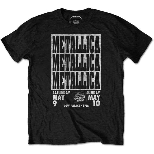 Metallica Shirt Cow Palace Shirts
