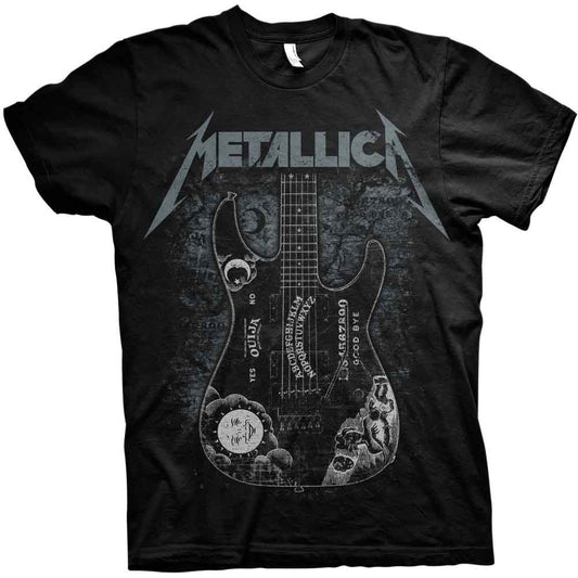 Metallica T-Shirt Hammett Ouija Guitar - Ireland Vinyl