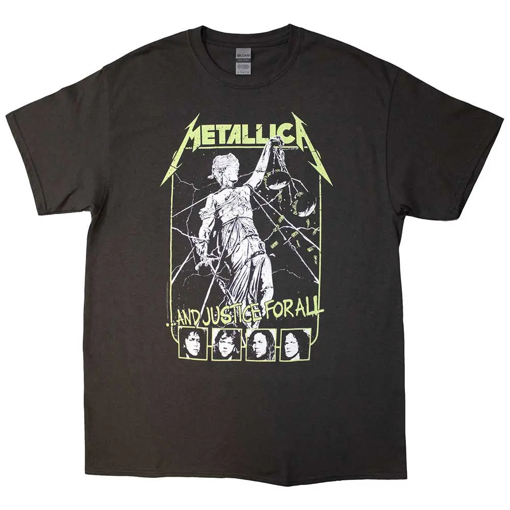 Metallica T-Shirt Justice Faces Shirts
