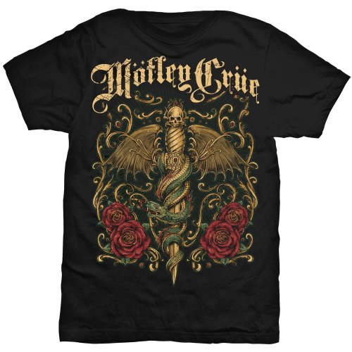 Motley Crue Exquisite Dagger Shirt - Ireland Vinyl