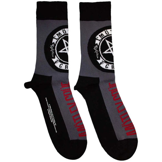 Motley Crue Socks - Pentagram Circle Shirts