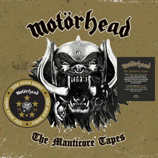 Motorhead The Manticore Tapes