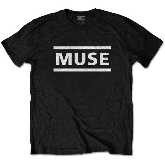 Muse T-Shirt White Logo - Ireland Vinyl