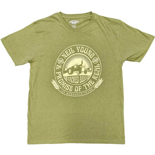 Neil Young T-Shirt Tractor Seal Shirts