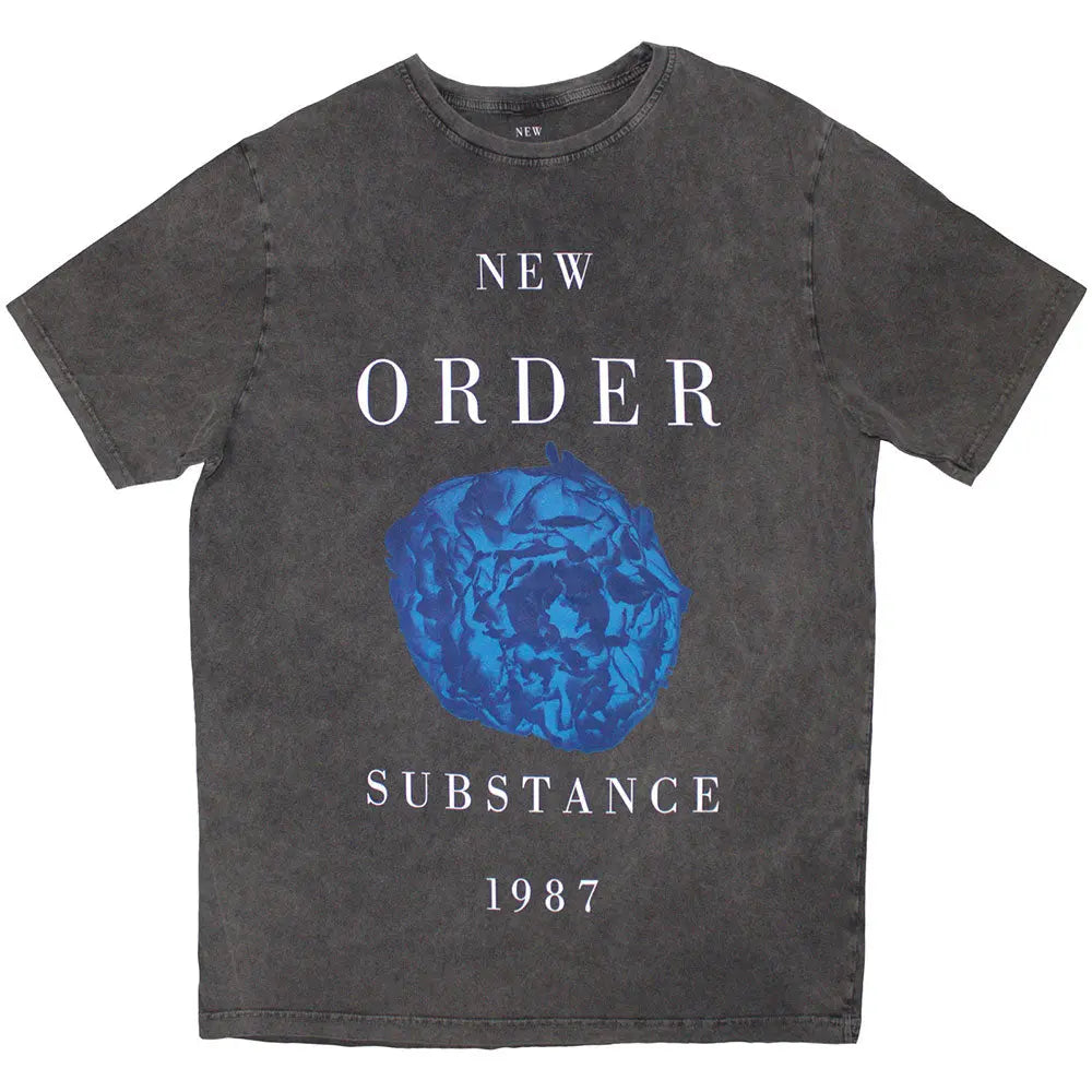 New Order Stone Wash Shirt Substance 1987 Shirts