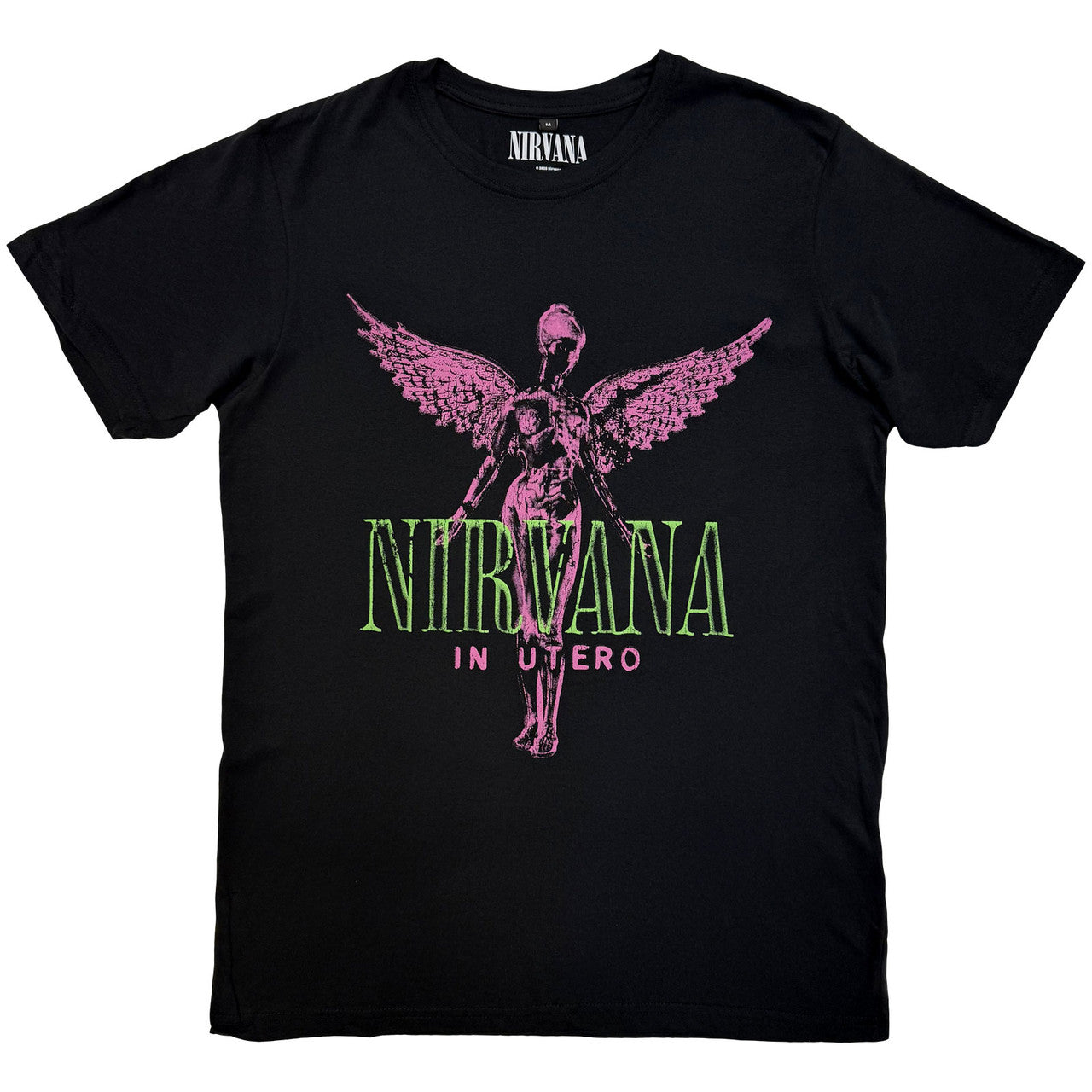 Nirvana Premium Carbon T-Shirt: In Utero Purple Angel Shirts